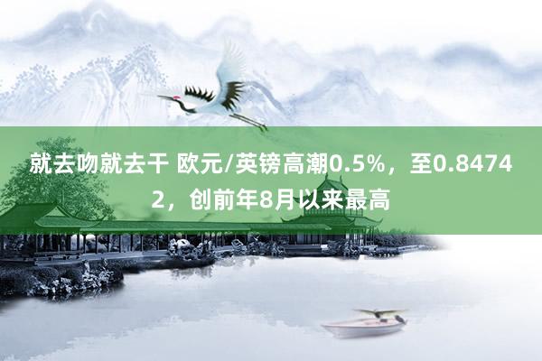 就去吻就去干 欧元/英镑高潮0.5%，至0.84742，创前年8月以来最高